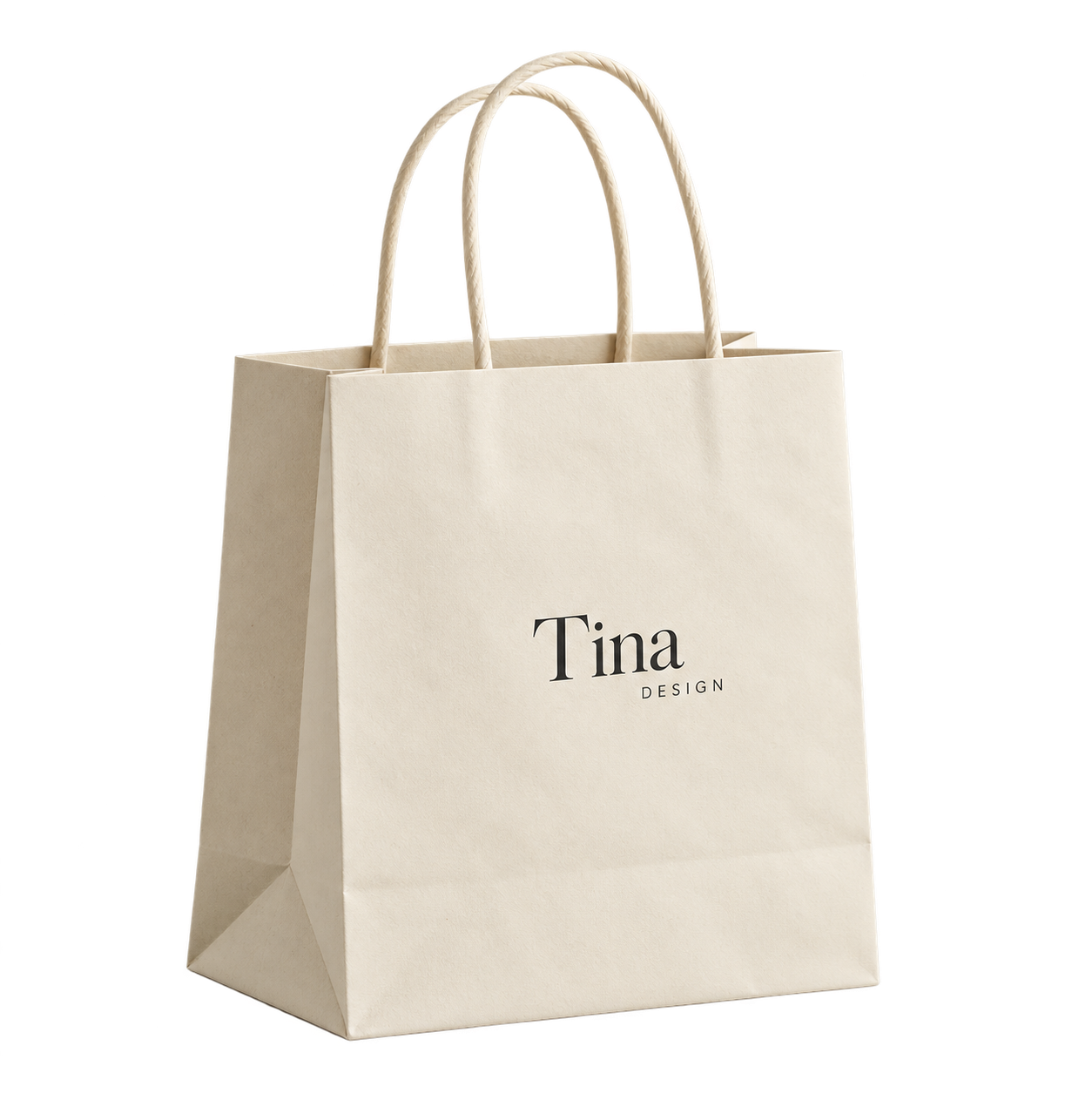 Bolsa de papel TINA Design para entregar tu fotolibro